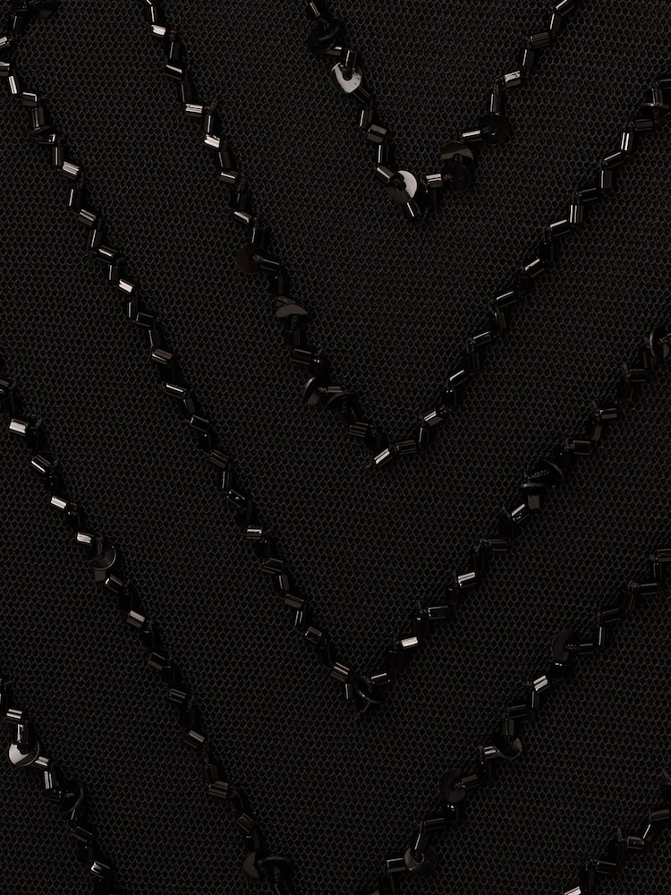 Adrianna Papell Beaded Halter Gown - Image 6 of 6