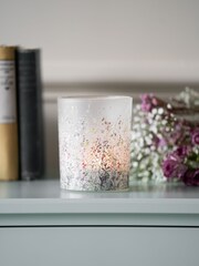 Laura Ashley Pointon Fields Glass Hurricane Candle Holder - Image 1 of 4