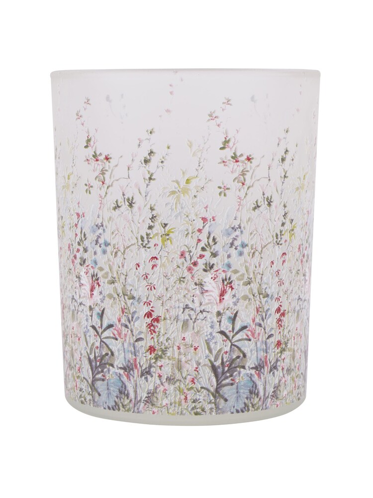 Laura Ashley Pointon Fields Glass Hurricane Candle Holder - Image 2 of 4