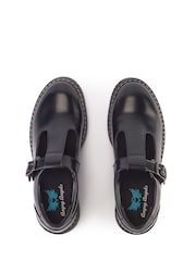 Start Rite Envisage Black Leather Chunky T Bar School Shoes - Image 5 of 6