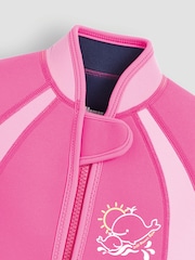 Fuchsia-roze - JoJo Maman Bébé Junior Wetsuit - Image 2 of 4