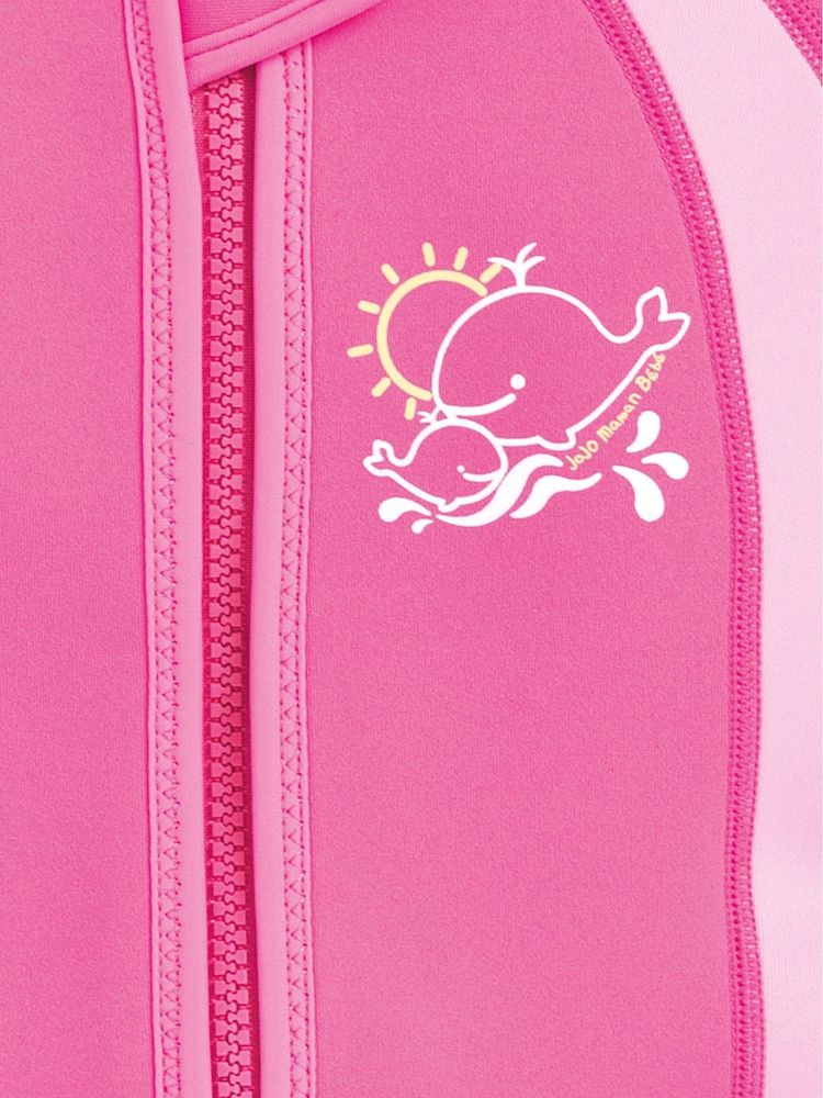 Fuchsia-roze - JoJo Maman Bébé Junior Wetsuit - Image 3 of 4