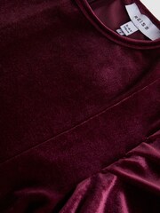 Reiss Berry Ellie 9-12 yrs Velvet Dress - Image 6 of 6
