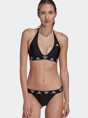 adidas Black Sportswear Swim Neckholder Bikini - Image 1 of 7
