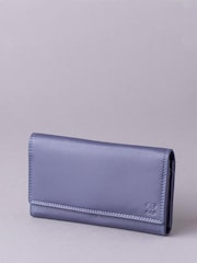 Lakeland Leather Purple Large Purse - Image 1 of 4
