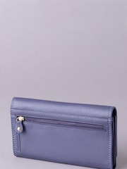 Lakeland Leather Purple Large Purse - Image 2 of 4