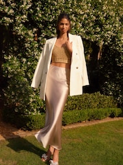Gold Stitch Cropped Vest - Image 2 of 6