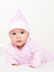 Розовый - Хлопковая панама для малышей JoJo Maman Bé Little Elephant - Изображение 1 из 2