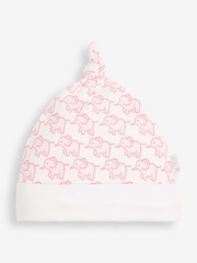 Розовый - Хлопковая панама для малышей JoJo Maman Bé Little Elephant - Изображение 2 из 2