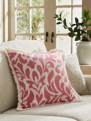 Ikat Jacquard Geo Fringe 100% Bombaž 50 x 50cm Blazina - Slika 1 iz 5