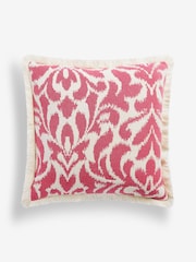 Ikat Jacquard Geo Fringe 100% Bombaž 50 x 50cm Blazina - Slika 3 iz 5
