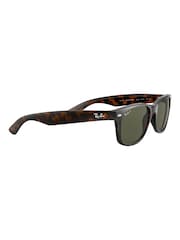 Schildpatt, Braun - Ray-Ban New Kleine Wayfarer-Sonnenbrille - Bild 1 von 14