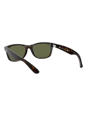 Schildpatt, Braun - Ray-Ban New Kleine Wayfarer-Sonnenbrille - Bild 6 von 14