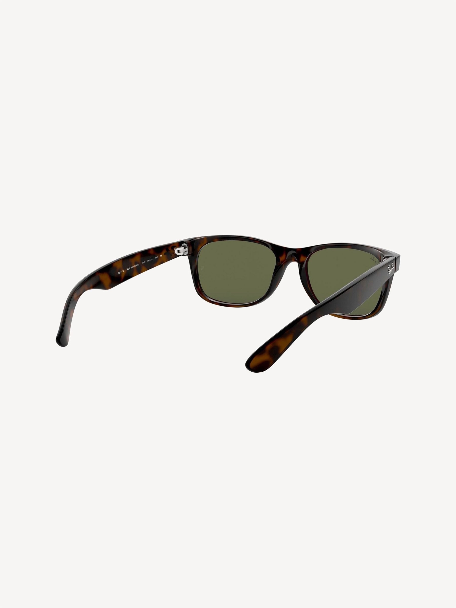 Buy Ray-Ban Tortoiseshell Brown New Wayfarer Sunglasses from Next