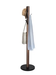 Umbra Dark Brown Flapper Wooden Coat Rack - Image 2 of 4