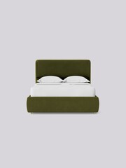 Swoon Easy Velvet Fern Green Brockham Divan Bed - Image 4 of 8