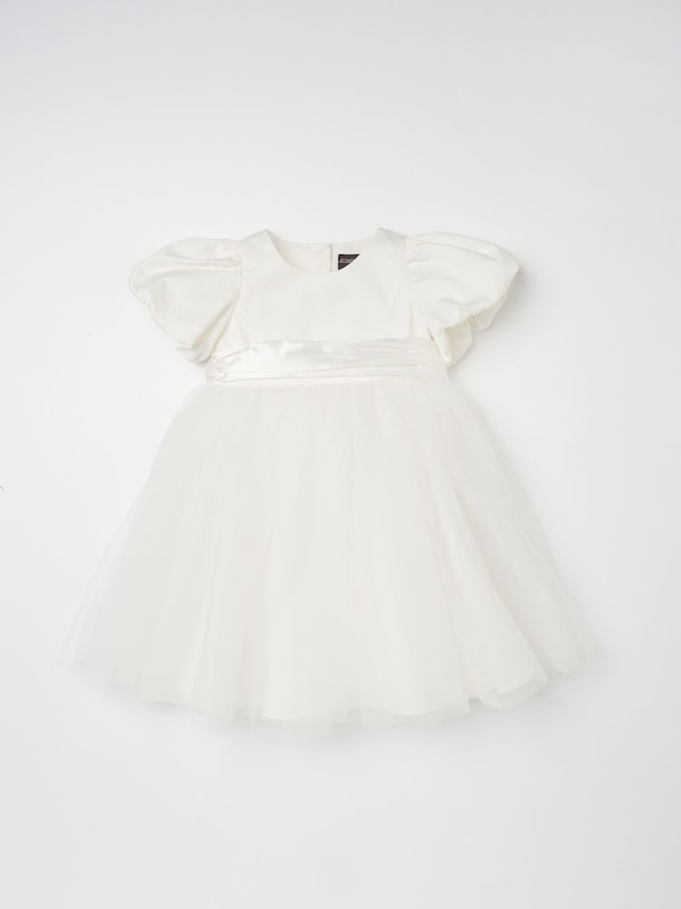 Angel & Rocket - Taffeta babyjurkje met strik - Image 5 of 7