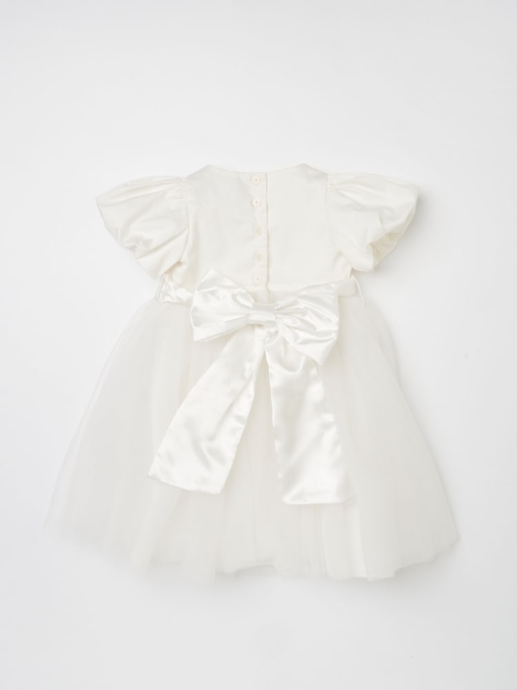 Angel & Rocket - Taffeta babyjurkje met strik - Image 6 of 7