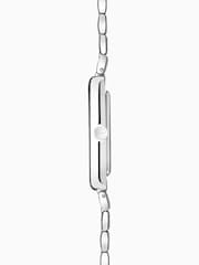 Accurist Womens Silver Tone Rectangle Stainless Steel Bracelet Analogue Watch - Image 4 of 7