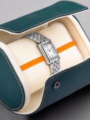 Accurist Womens Silver Tone Rectangle Stainless Steel Bracelet Analogue Watch - Image 6 of 7