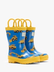 Hatley Construction Trucks Rain Boots with Handles - Slika 1 od 3