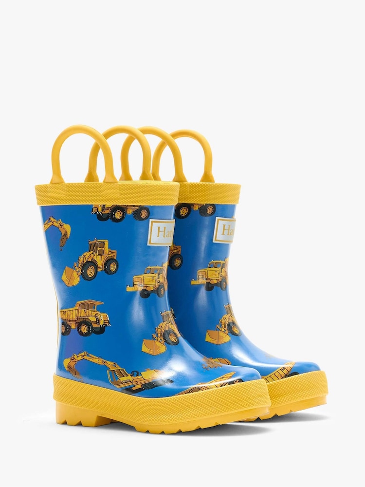 Hatley Construction Trucks Rain Boots with Handles - Slika 1 od 3 Hatley Construction Trucks Rain Boots with Handles - Slika 1 od 3