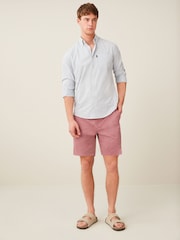 Pink Smart Printed Chino Shorts - Image 2 of 5