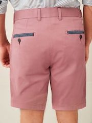 Pink Smart Printed Chino Shorts - Image 3 of 5