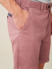 Pink Smart Printed Chino Shorts - Image 4 of 5