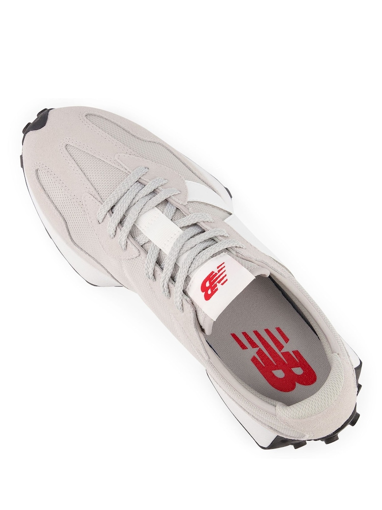 New Balance Grey Mens 327 Trainers - Image 10 of 13