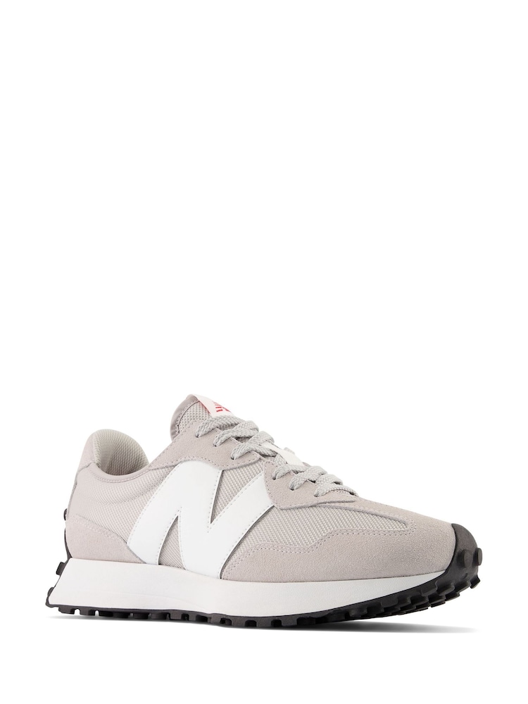 New Balance Grey Mens 327 Trainers - Image 4 of 13