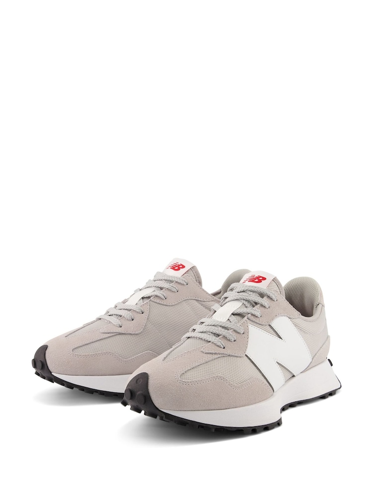 New Balance Grey Mens 327 Trainers - Image 7 of 13