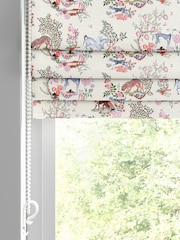 Cath Kidston Cream Magical Kingdom Made to Measure Roman 100% Cotton Blinds - Image 2 of 6