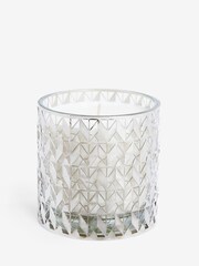 Silver Midnight Patchouli & Amber Single Wick Scented Candle - Image 3 of 3