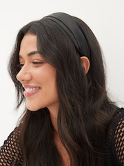 Black Satin Hairband - Image 1 of 3