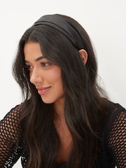 Black Satin Hairband - Image 2 of 3