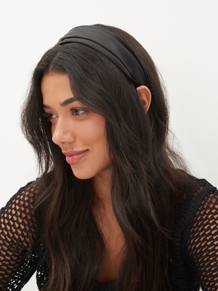 Black Satin Hairband - Image 2 of 3