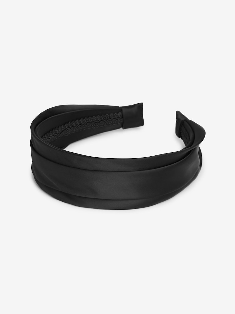 Black Satin Hairband - Image 3 of 3