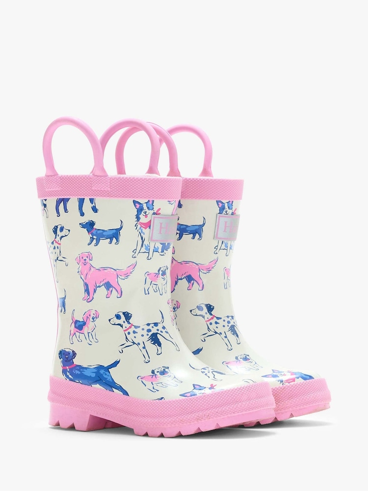 Тұтқасы бар Hatley Little Pups жаңбыр етіктері - 3суретінің 1 суреті