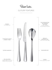 Robert Welch Silver 56 Piece Malvern Design Cutlery Set - Image 4 of 4