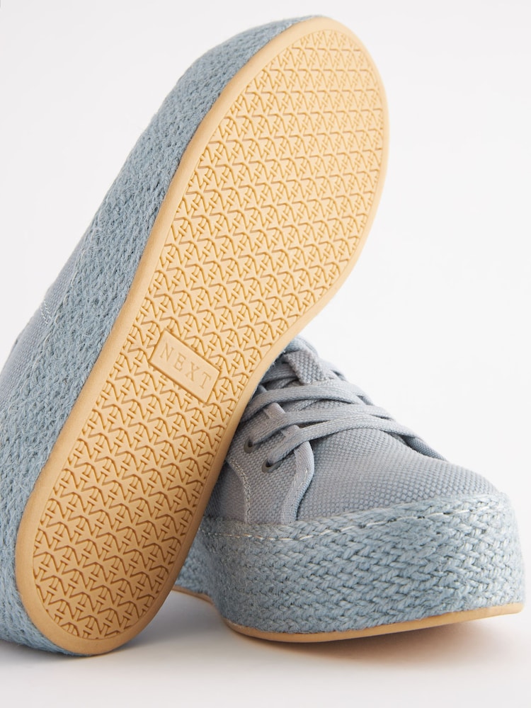 Blau - Forever Comfort® Turnschuhe im Espadrilles-Design mit dicker Sohle - Bild 6 von 6 Blau - Forever Comfort® Turnschuhe im Espadrilles-Design mit dicker Sohle - Bild 6 von 6