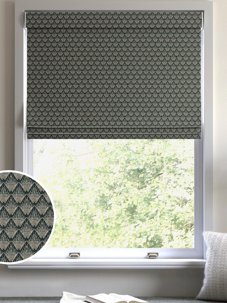 Green Decco Made To Measure Roman Blind - Image 1 of 6