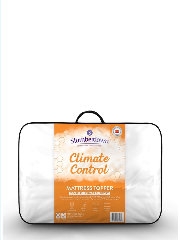 Slumberdown White Climate Control Mattress Topper - Image 1 of 1