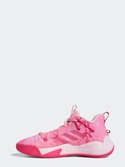 adidas Pink Harden Stepback 3 Trainers - Image 2 of 7