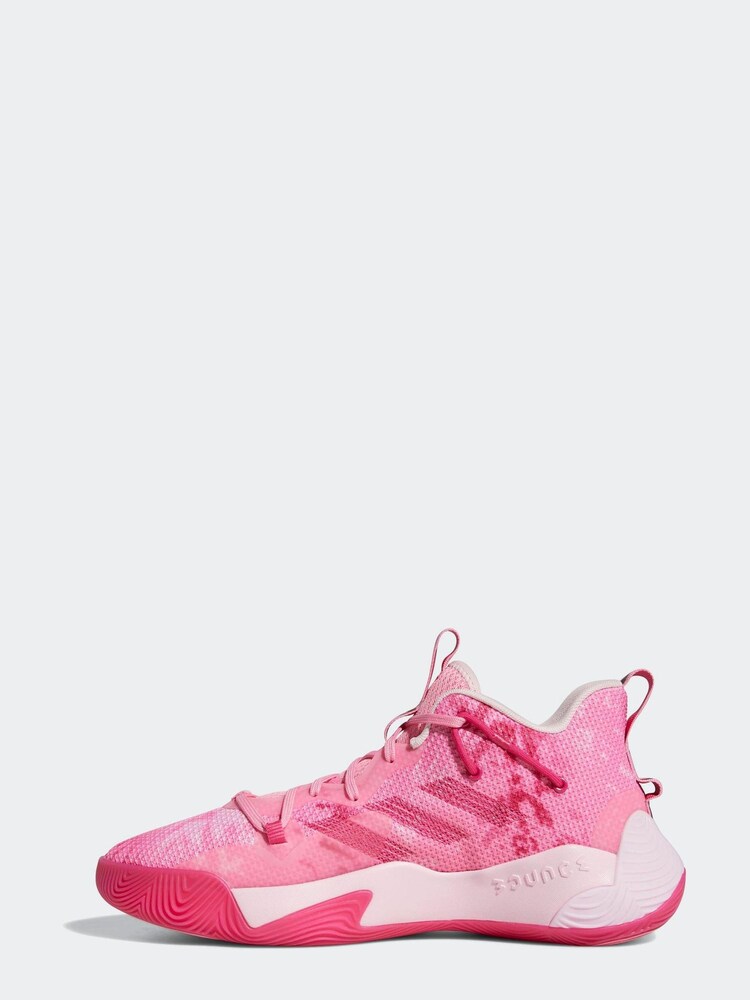 adidas Pink Harden Stepback 3 Trainers - Image 2 of 7