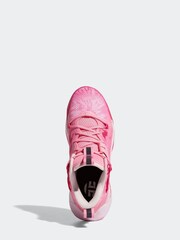adidas Pink Harden Stepback 3 Trainers - Image 5 of 7