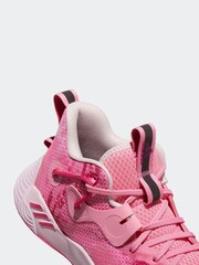 adidas Pink Harden Stepback 3 Trainers - Image 7 of 7
