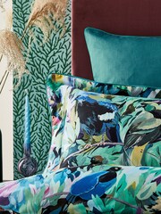 Harlequin Green Dance Of Adornment Pillowcase - Image 1 of 4