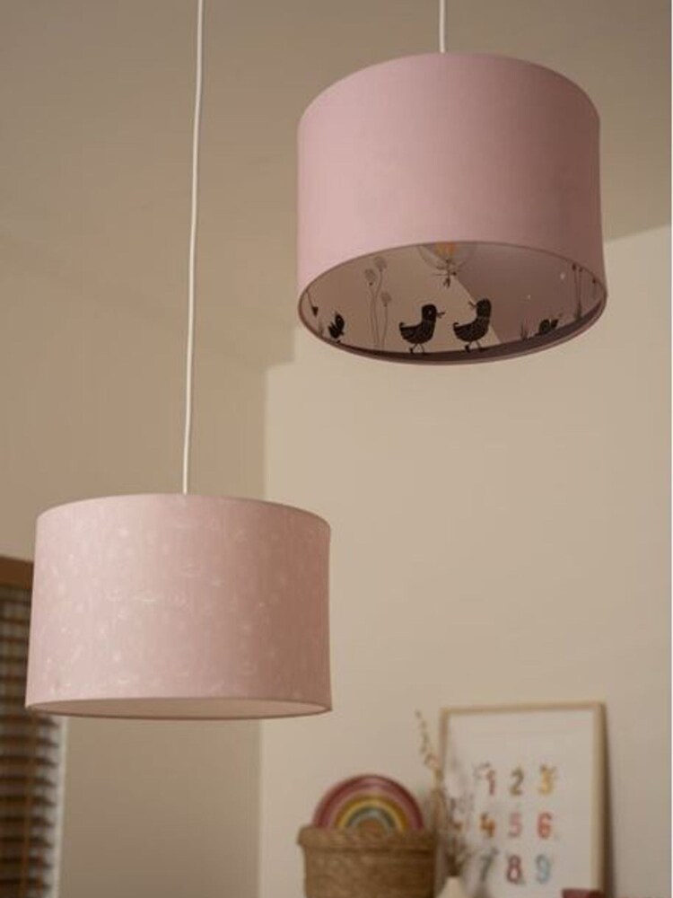 Little Dutch Pink Silhouette Little Goose Pendant Light - Image 1 of 2