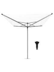 Brabantia Grey 50m + Concrete Tube Topspinner - Image 3 of 4